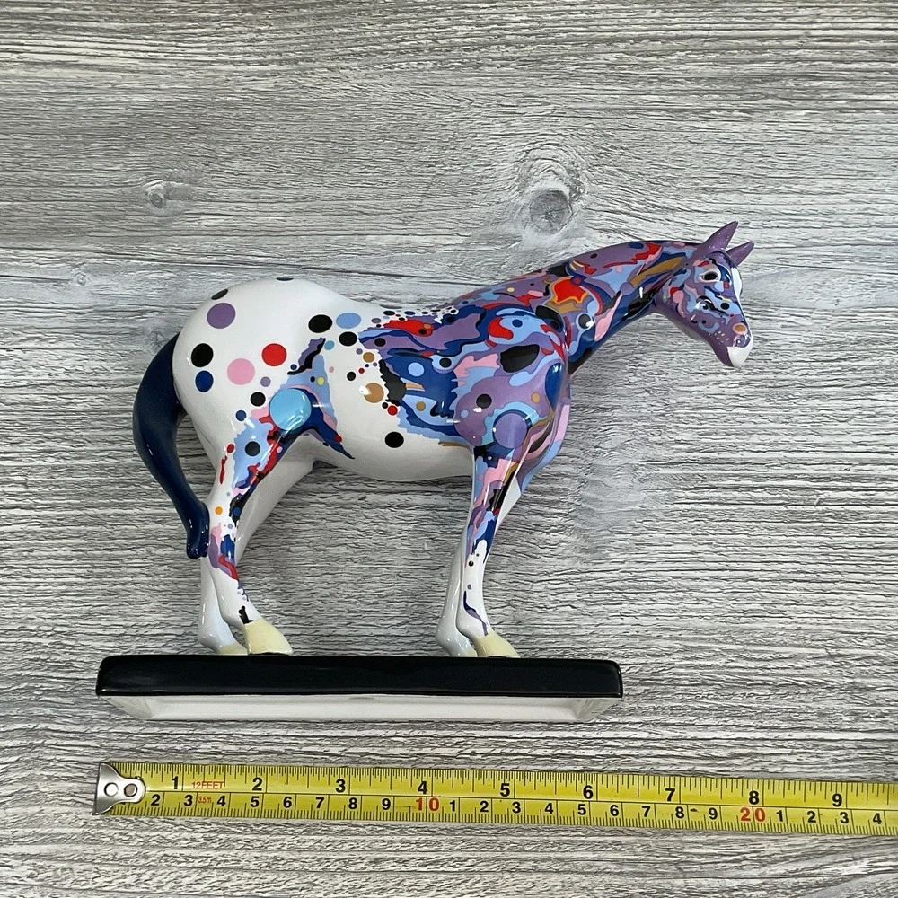 Trail of Painted Ponies Mosaic Appaloosa Pony 1E/6080 w/ Box 2003